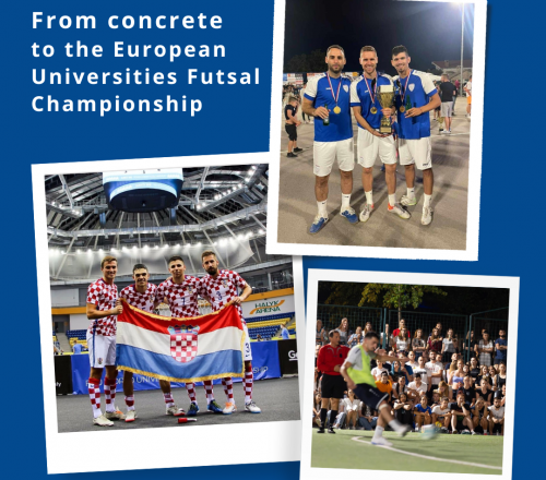 From concrete to European Futsal Universities Championship